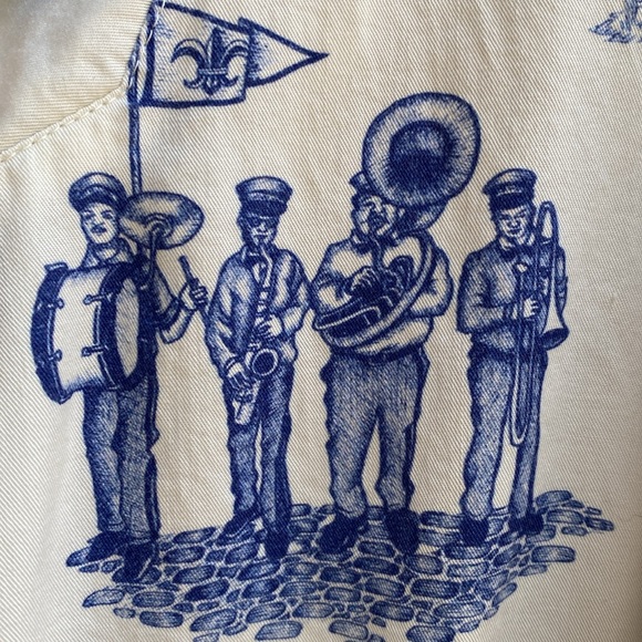 Katie Kime New Orleans Toile pajama top - Picture 7 of 15